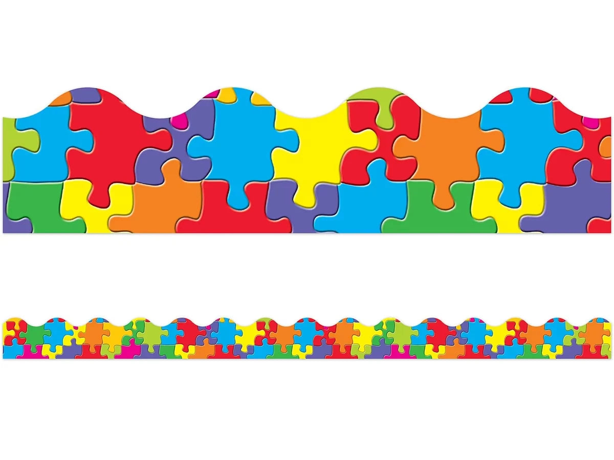 Jigsaw Puzzle Scalloped Border - US 3113