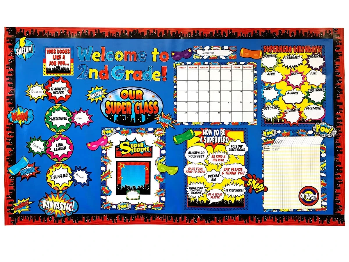 Superhero Word-Burst Accents - US 7191