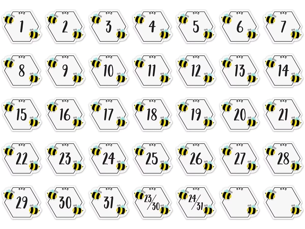 Busy Bees Calendar Mini Accents - US 4666