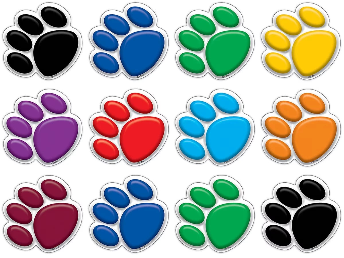 Paw Print Mini Accents - US 1452