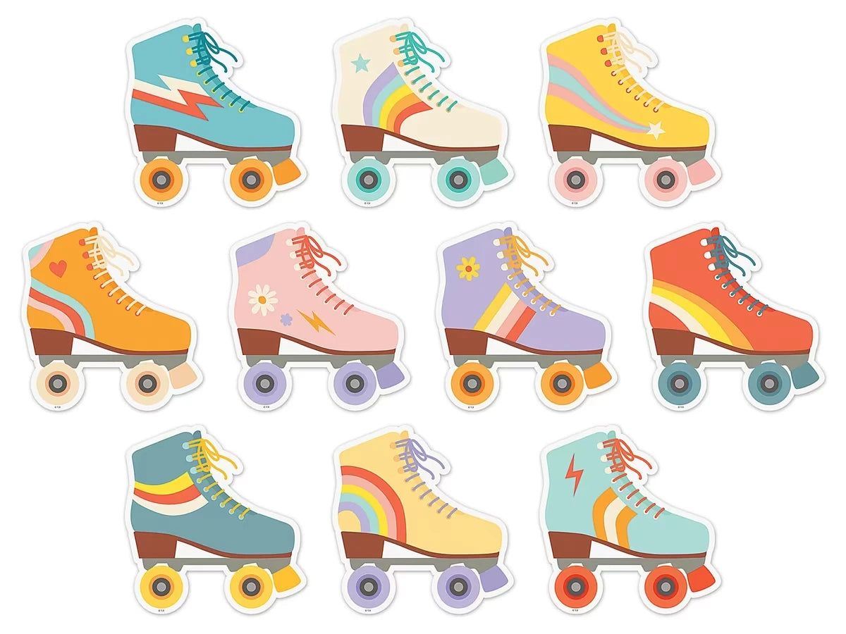 Roller Disco Skate Accents - US 4389
