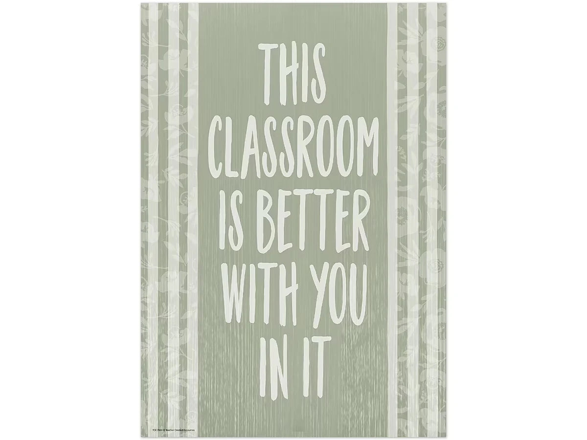 Classroom Cottage Better with You Poster - US 6360