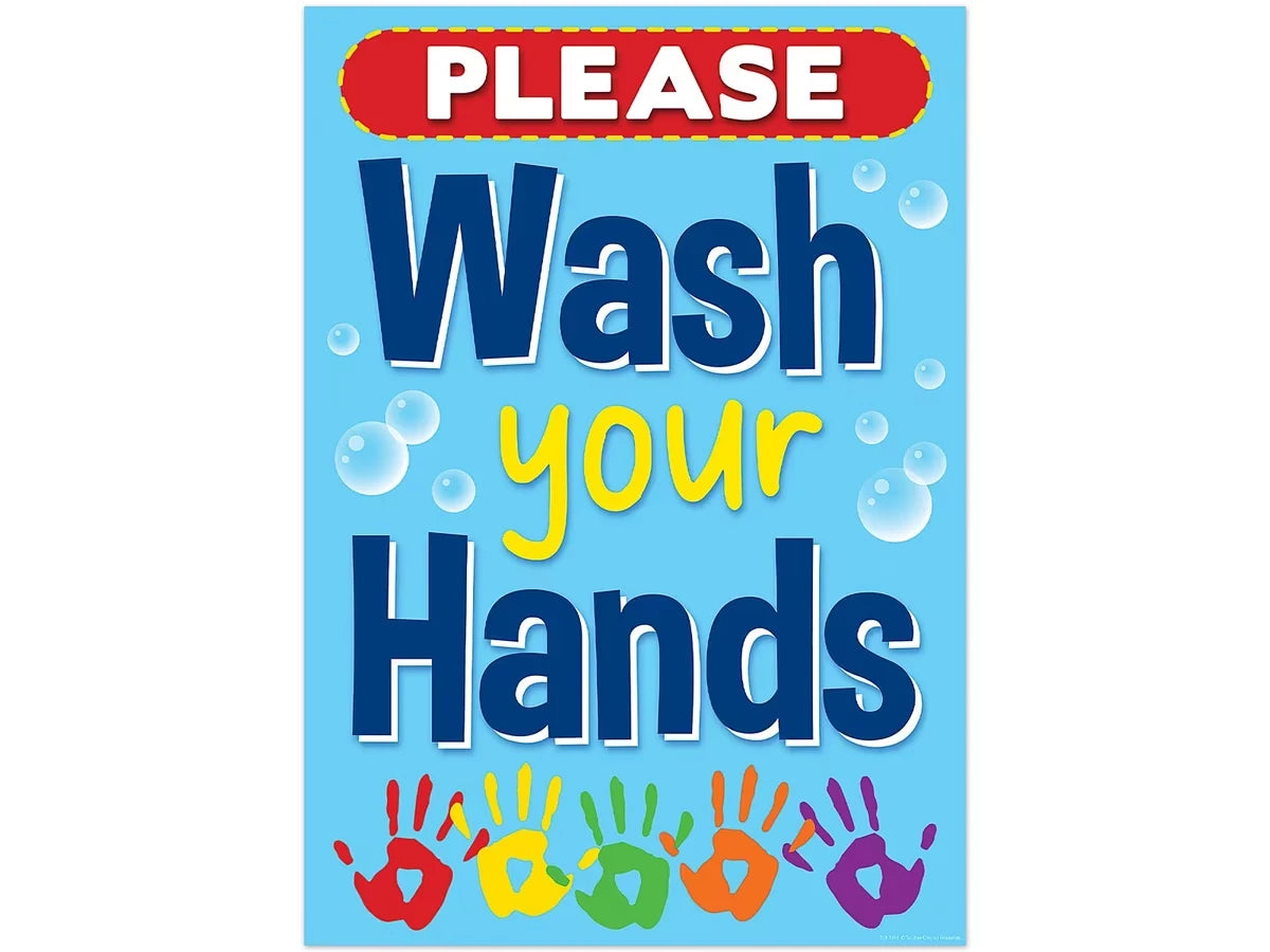 Please Wash Your Hands Poster - US 1166