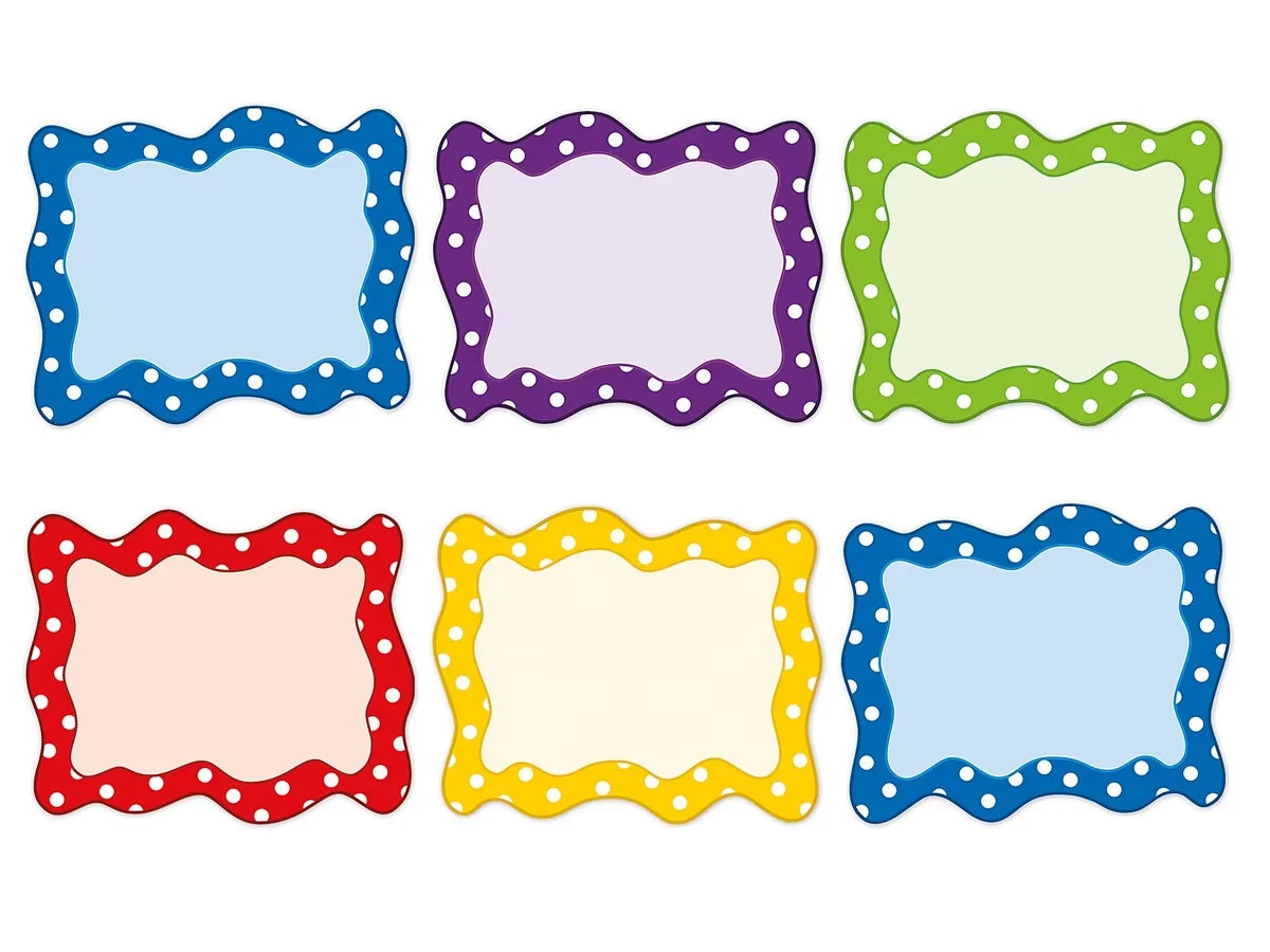 Polka Dot Card Accents - US 9365