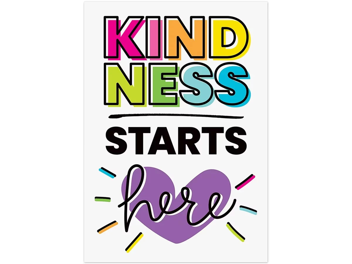Kind Vibes Kindness Starts Here Poster - US 8247
