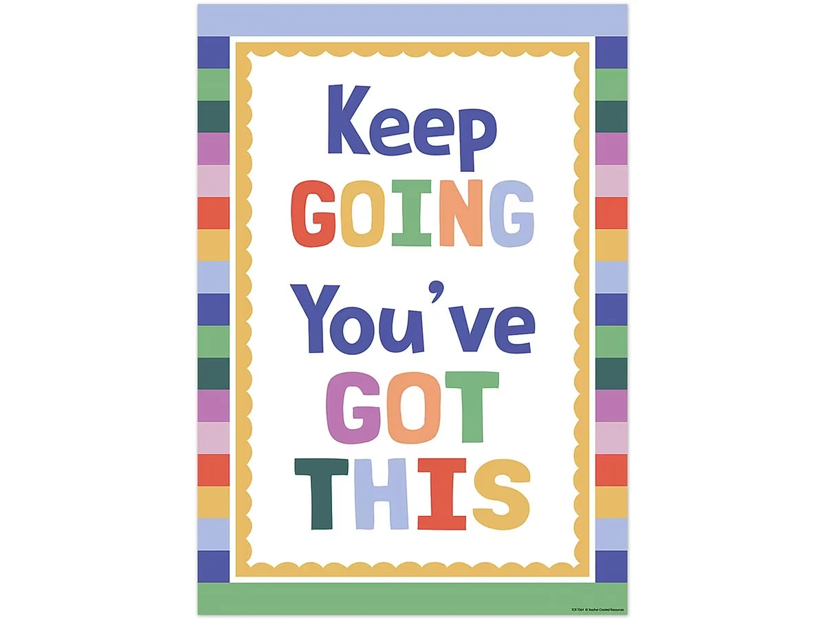 Color Crush Keep Going Poster - US 8876