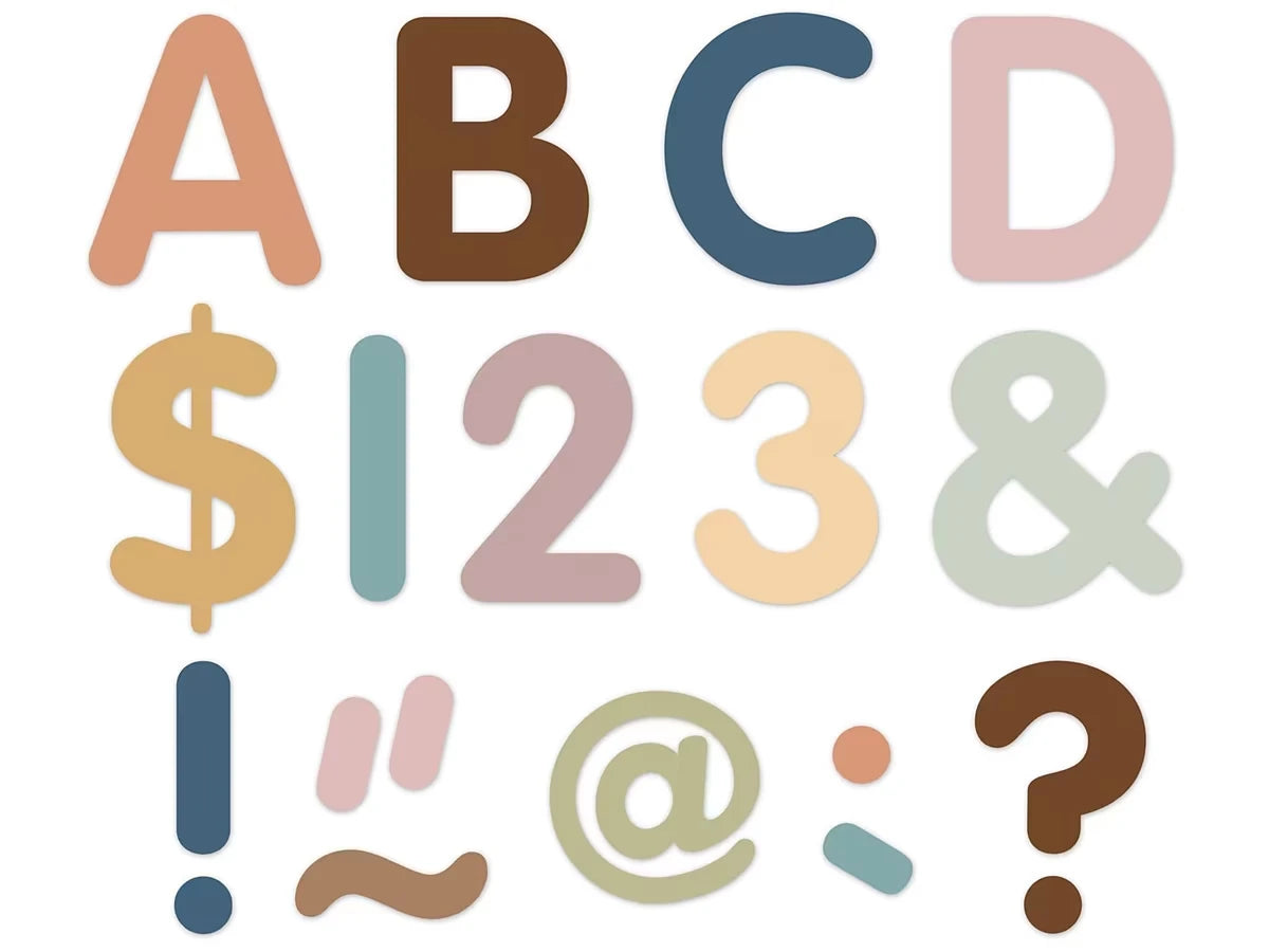 Everyone Is Welcome 2" Punch-Out Letters - US 5790