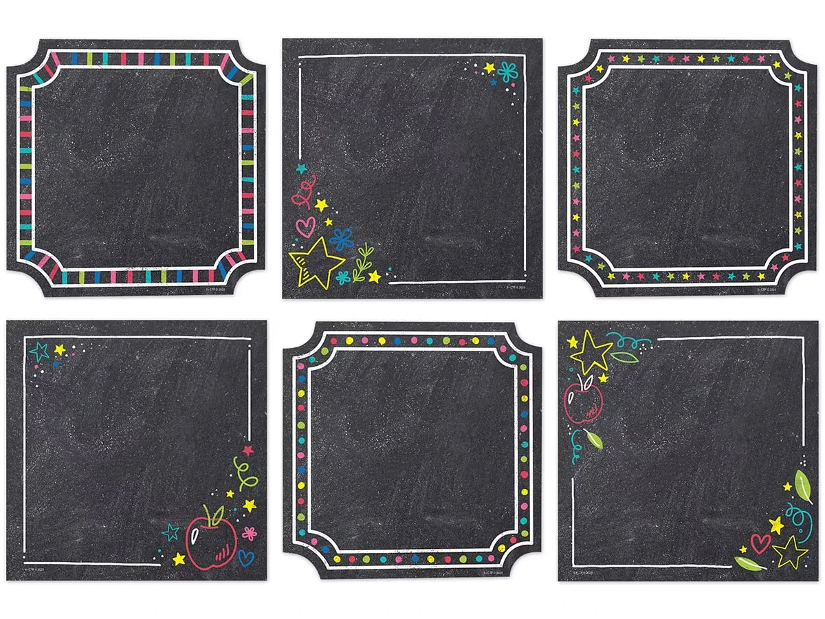 Chalk It Up! Colorful Chalk Card Accents - US 1221