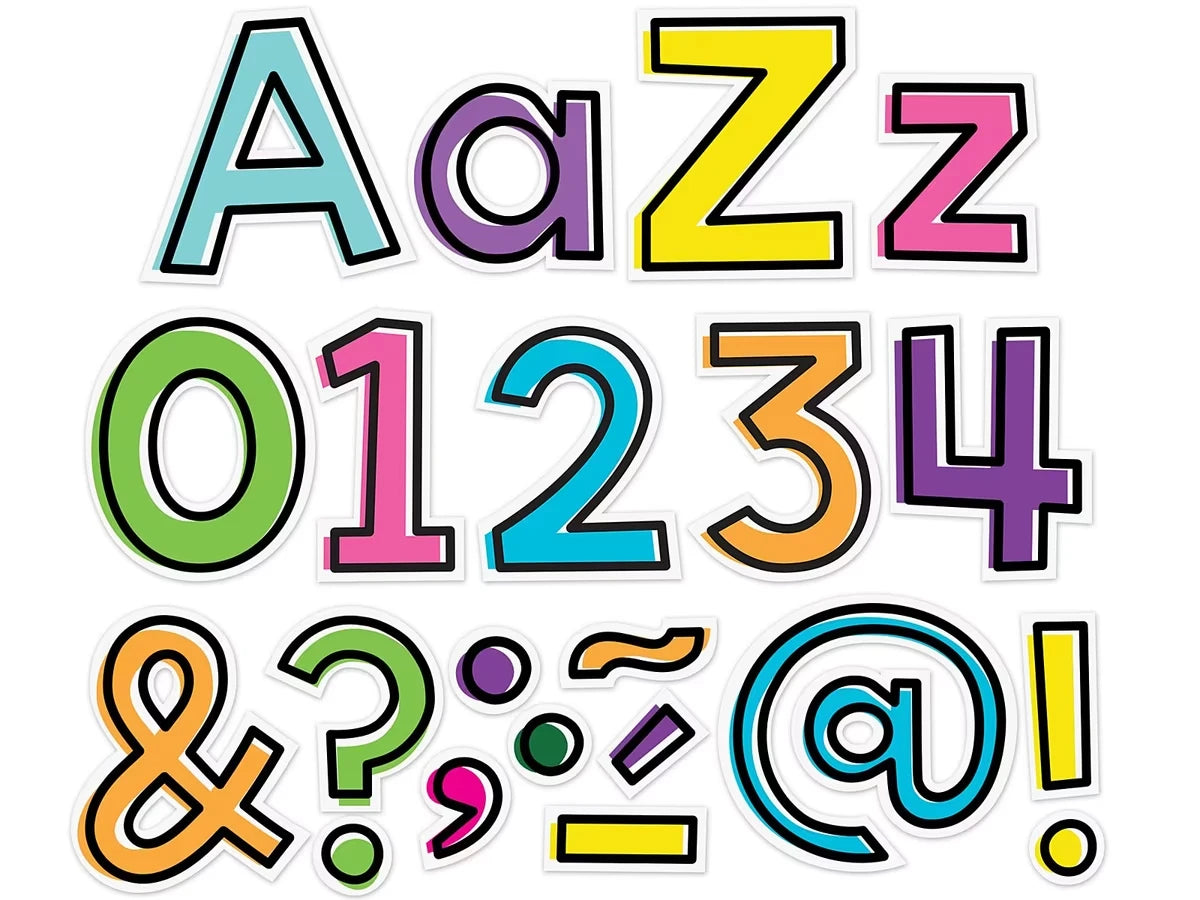 Kind Vibes 4" Punch-Out Letters - US 7862