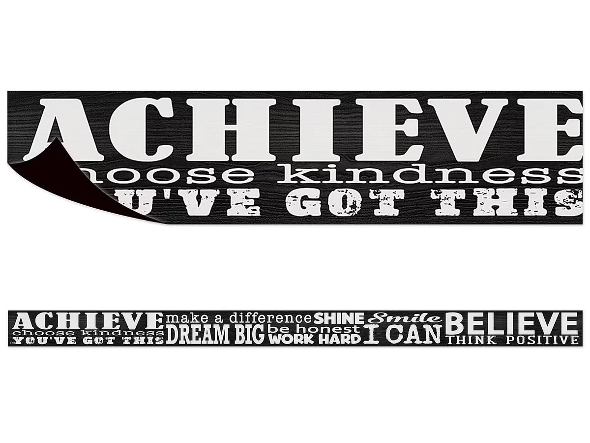 Modern Farmhouse Positive Sayings Magnetic Border - US 9450
