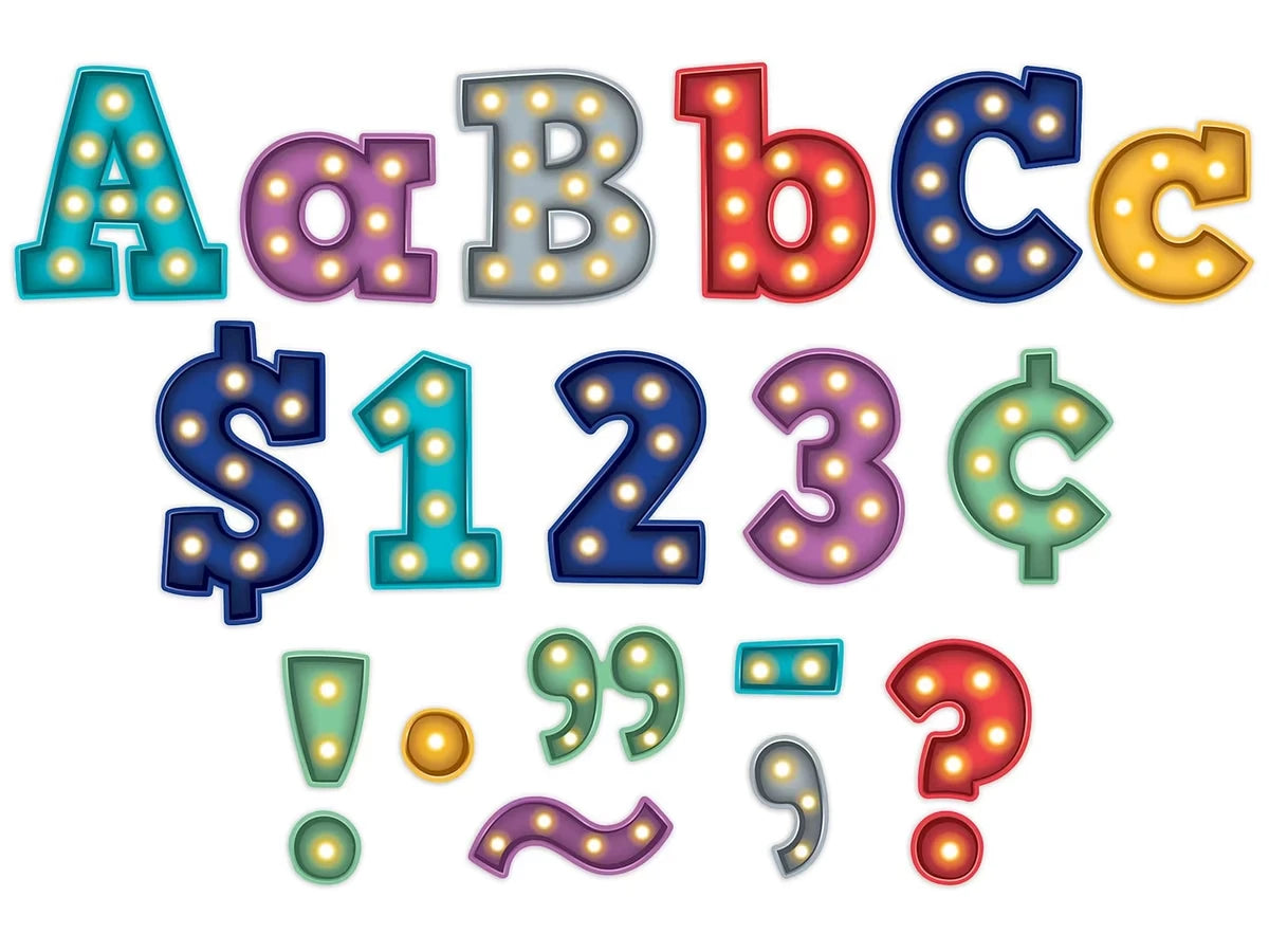 Marquee 4" Punch-Out Letters - US 3227