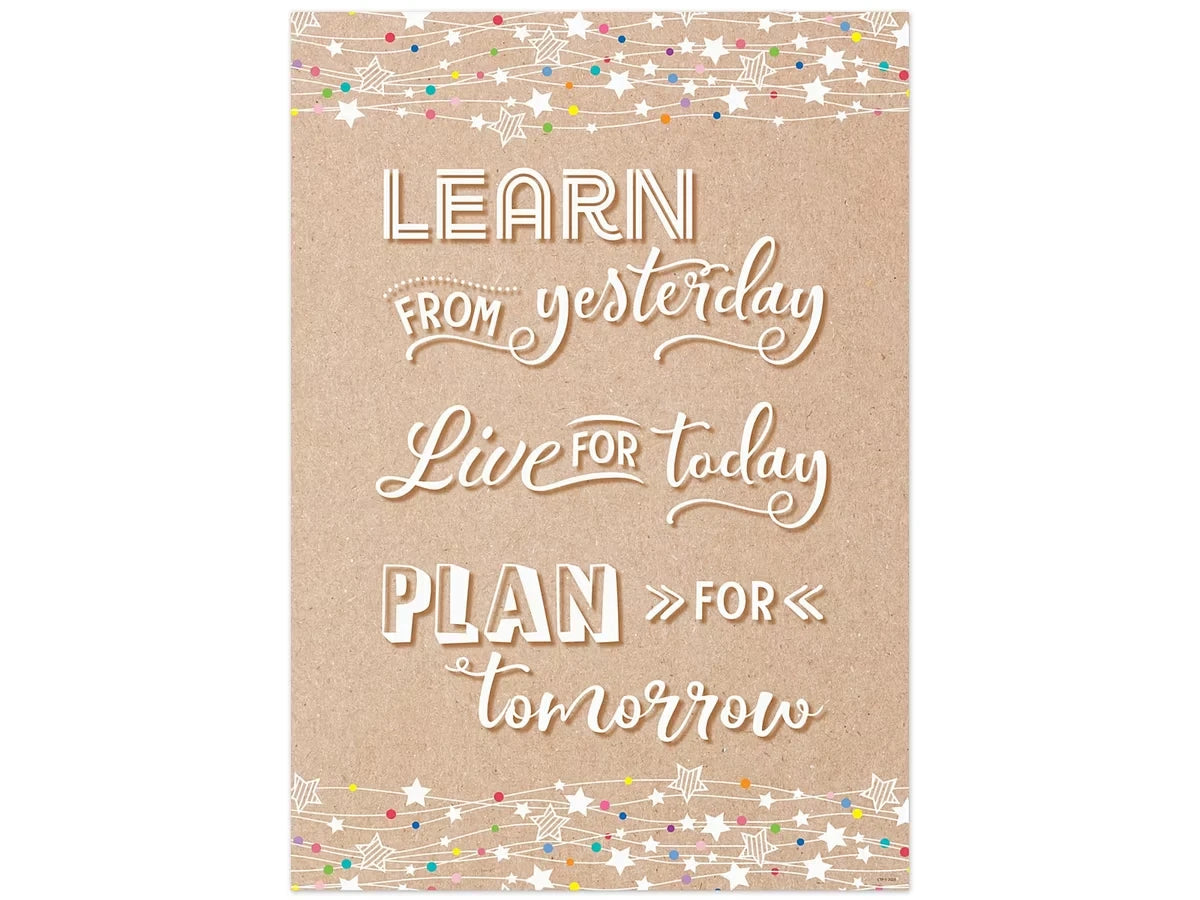 Krafty Pop! Learn from Yesterday Poster - US 7458