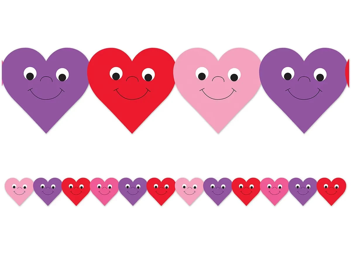 Smiling Heart Border - US 7912