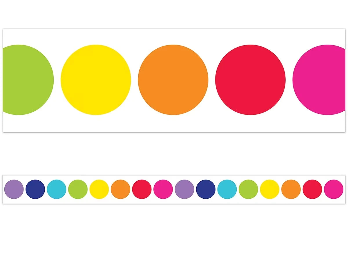 You Are a Star! Rainbow Big Dot Border - US 9419