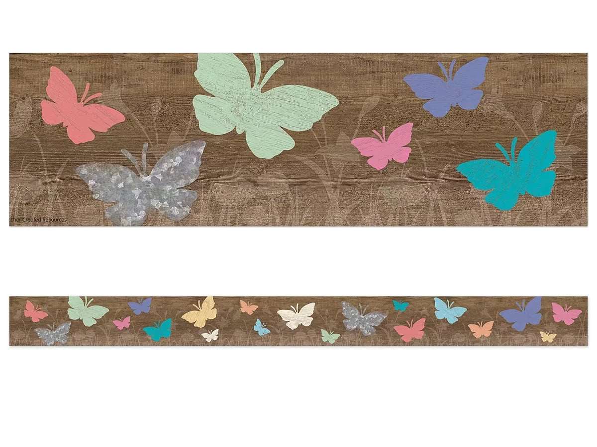 Home Sweet Classroom Butterfly Border - US 6659