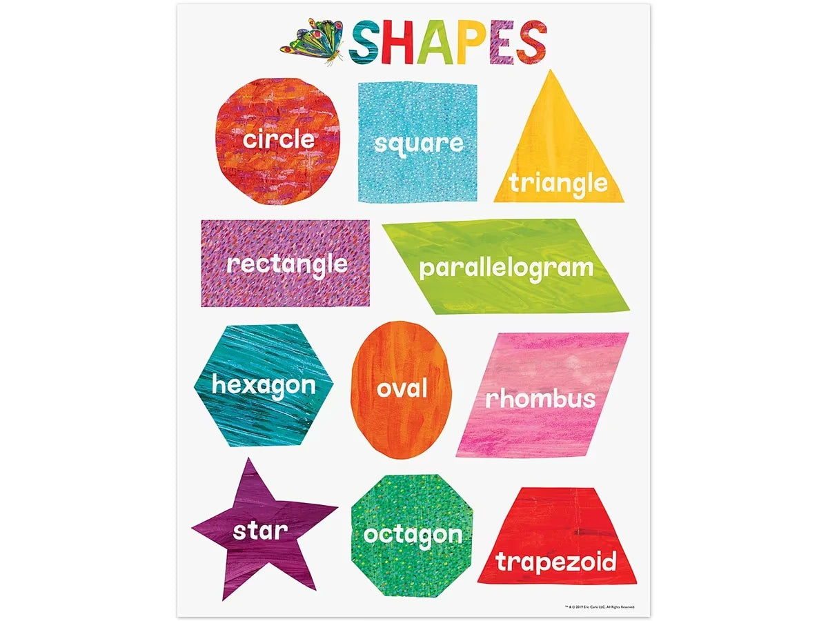 Eric Carle Shapes Poster - US 4868