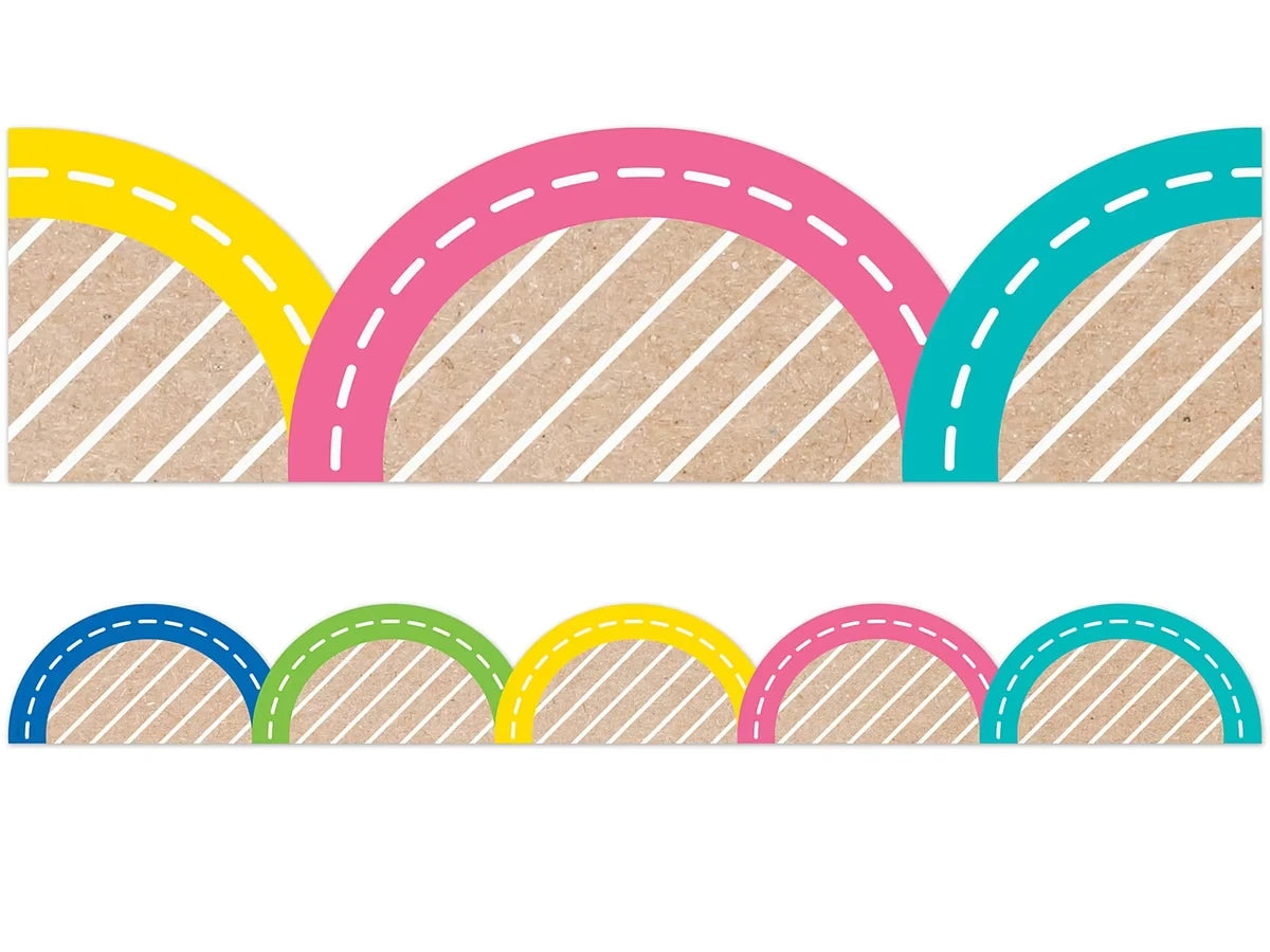 Krafty Pop! Jumbo Scalloped Border - US 4574