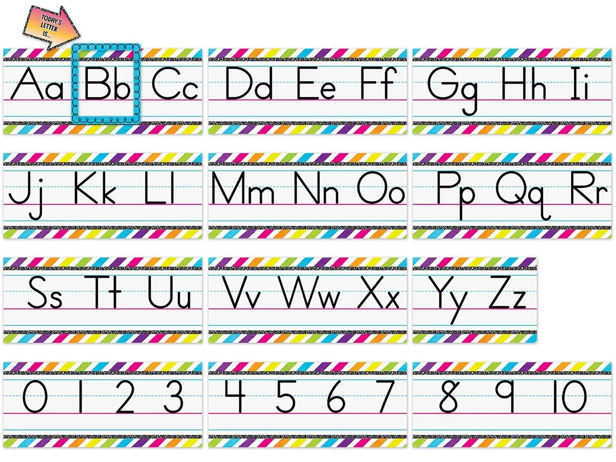 Brights 4Ever Traditional Manuscript Bulletin Board Set - US 1942