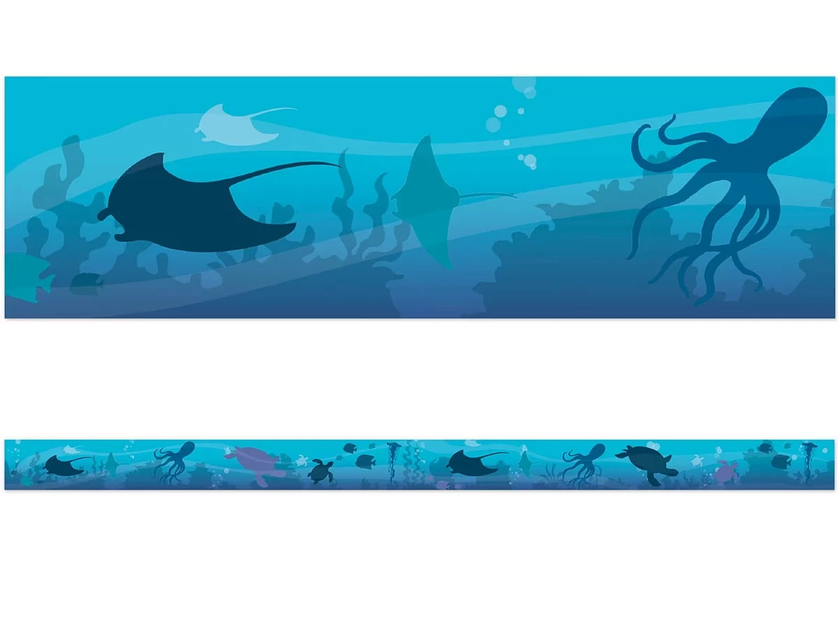 Seas the Day Underwater Life Border - US 5525