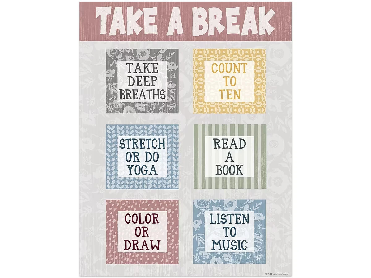 Classroom Cottage Take a Break Poster - US 2733