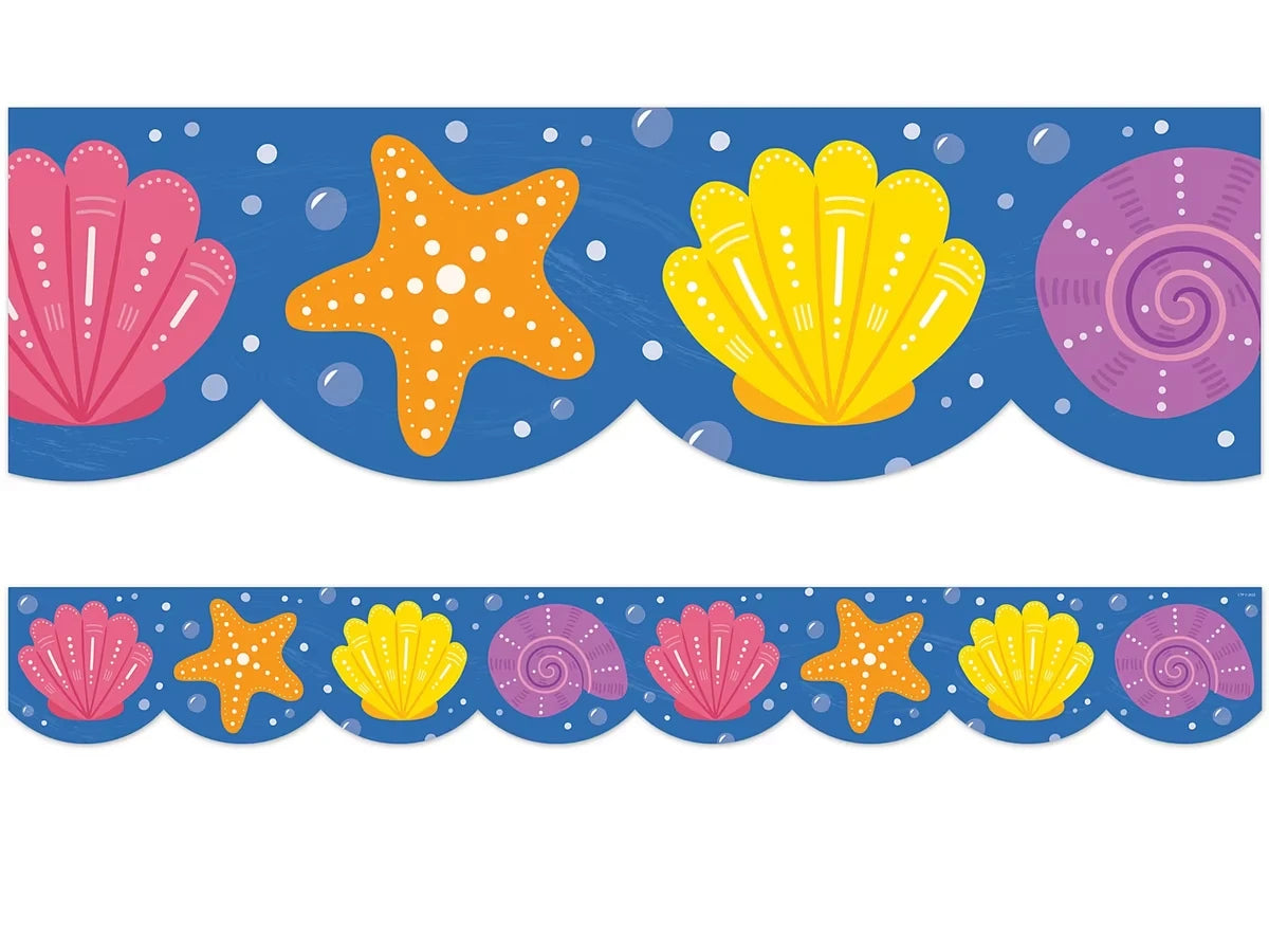 Sea Friends Scalloped Border - US 4749