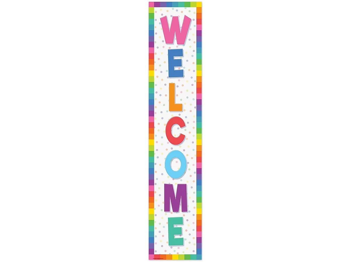 Colorful Welcome Banner - US 8336