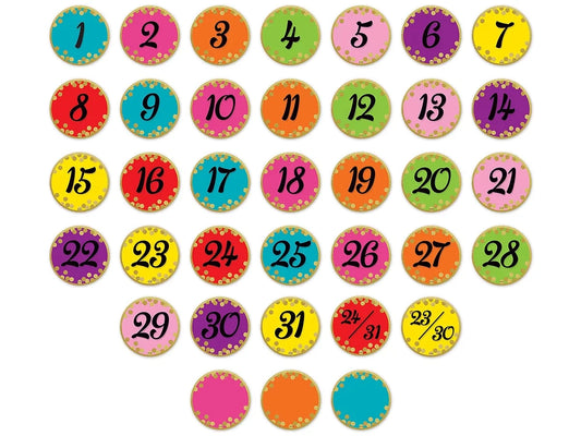 Confetti Calendar Mini Accents - US 4754