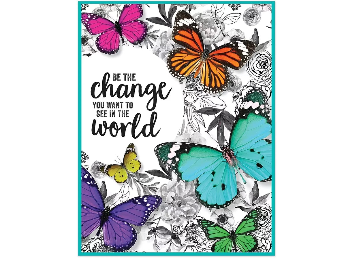 Woodland Whimsy Be the Change… Poster - US 3335