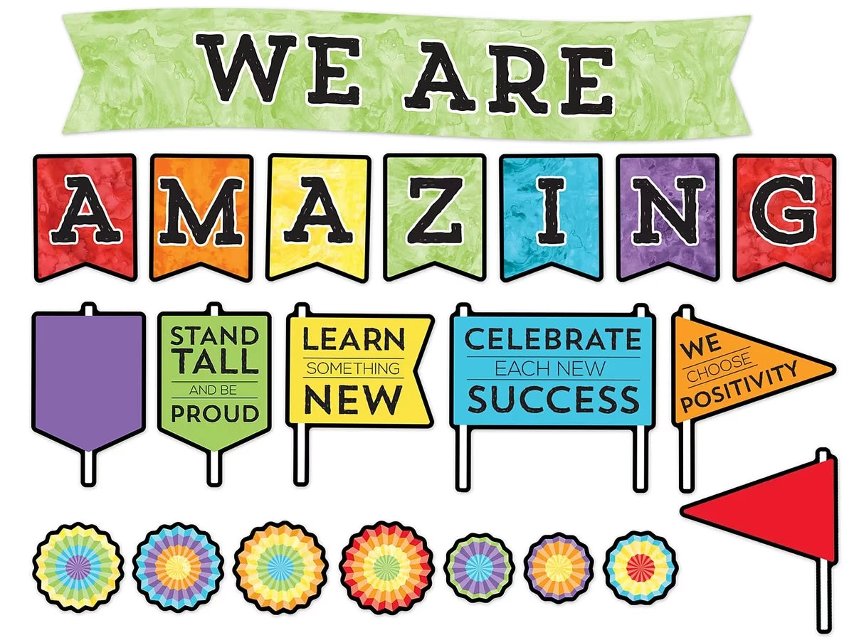 Celebrate Learning Bulletin Board Set - US 6494