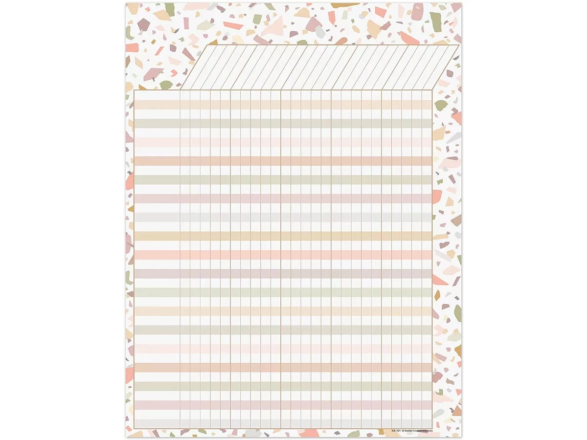 Terrazzo Tones Incentive Chart - US 9196