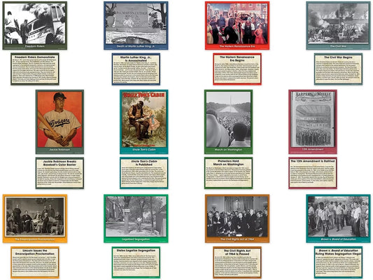 Black History Event Card Accents - US 6512