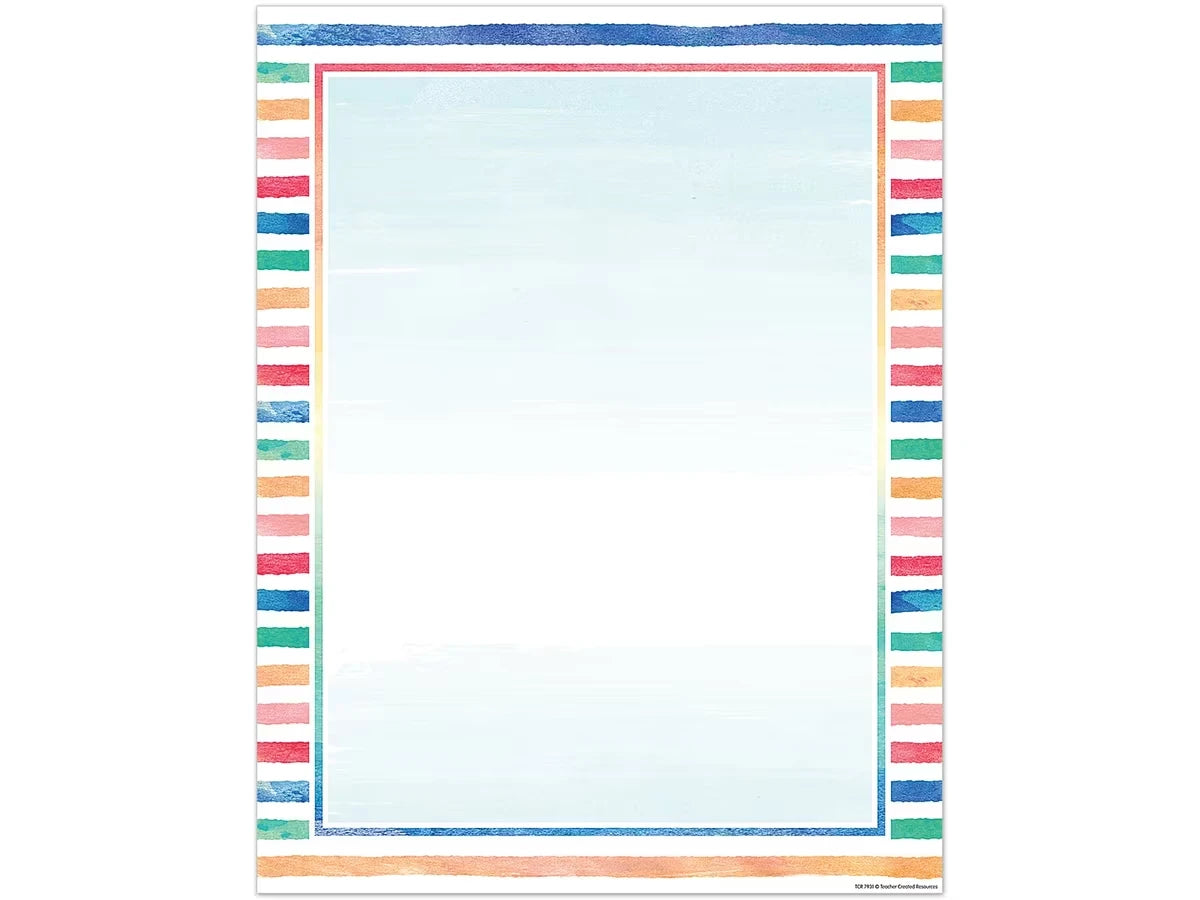 Watercolor Blank Poster - US 2181