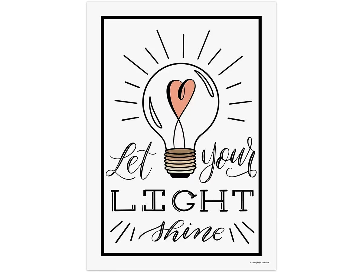 Let Your Light Shine Poster - US 4169