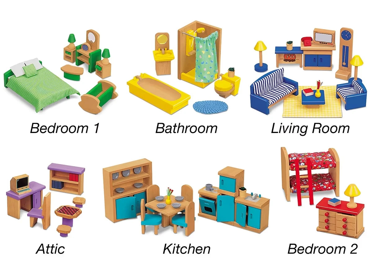 Classic Dollhouse Furniture - US 2478