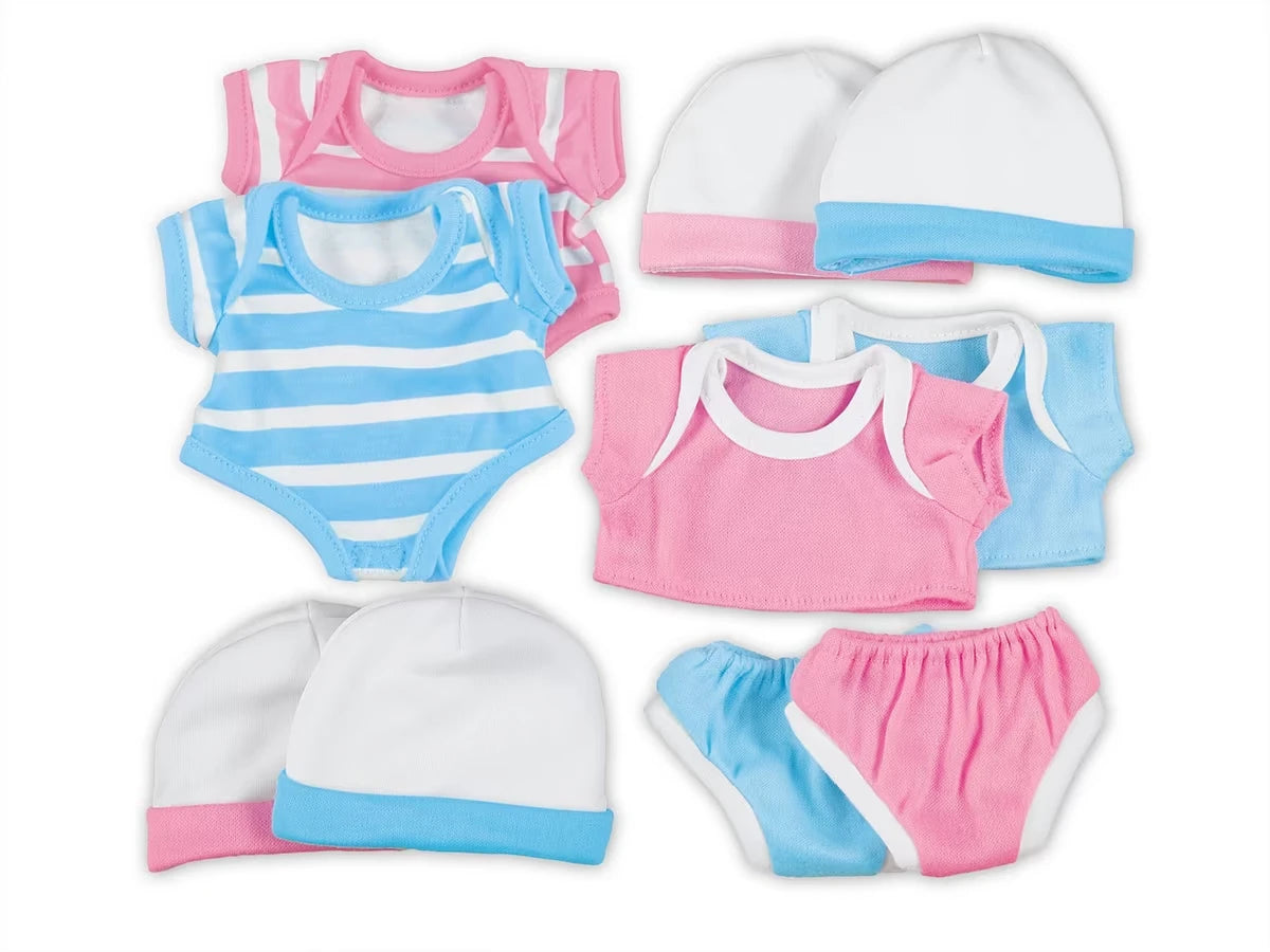 Bedtime Clothes for 10" Newborn Dolls - US 3149