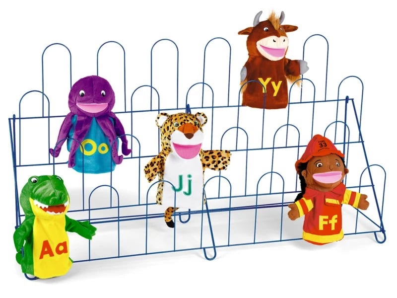 Machine-Washable Alphabet Puppet Set - US 8959