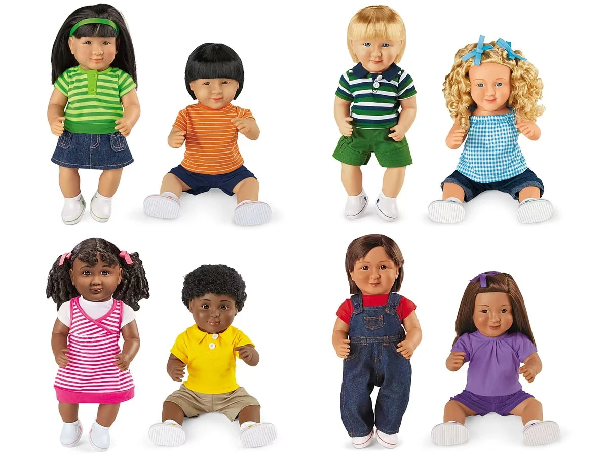 Lakeshore Multi-Ethnic School Doll Set - US 9951