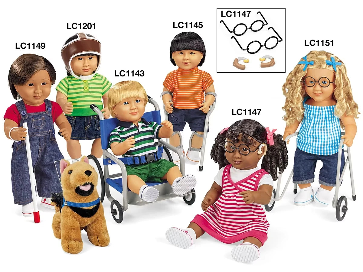 Adaptive Equipment for Dolls with Special Needs - Complete Set - US 5351
