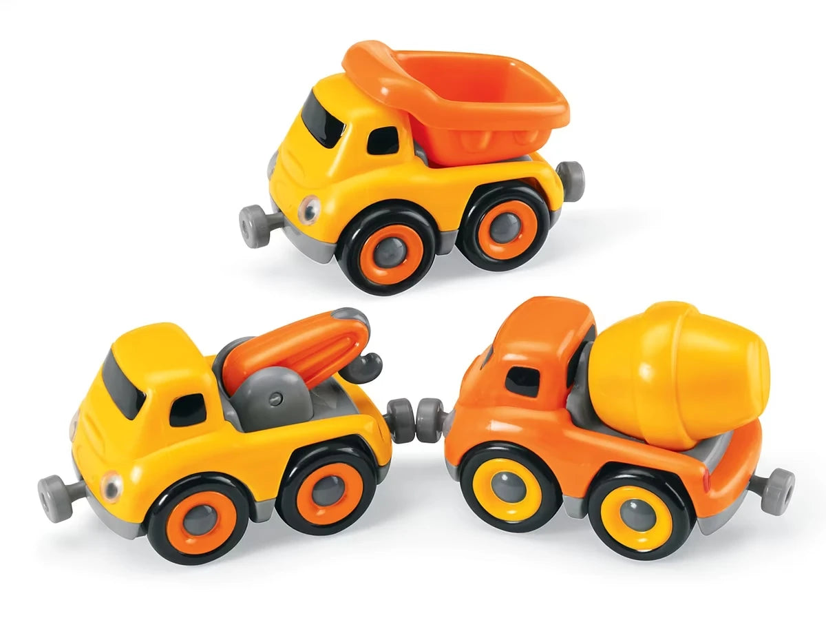 Magnetic Construction Vehicles - US 7234