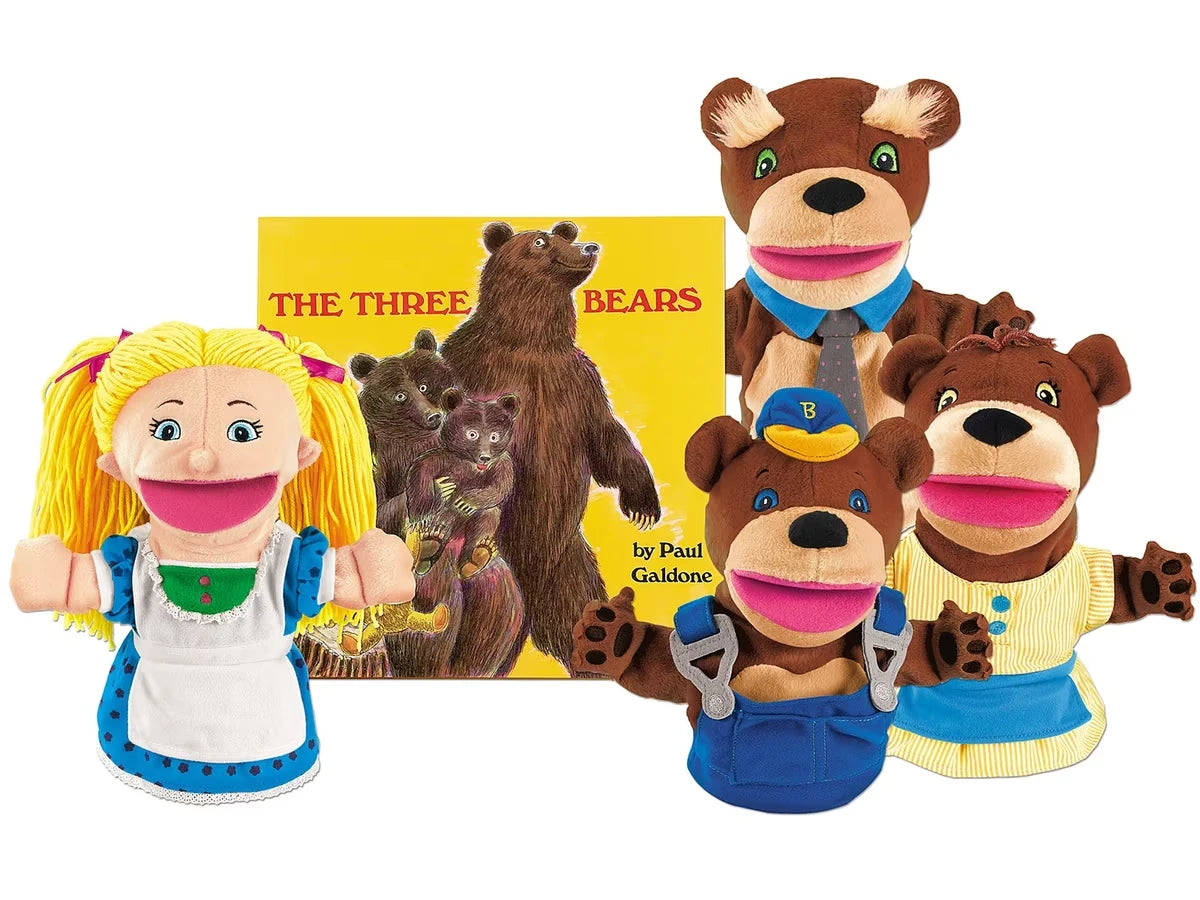 Goldilocks & the Three Bears Storytelling Puppet Set - US 7896