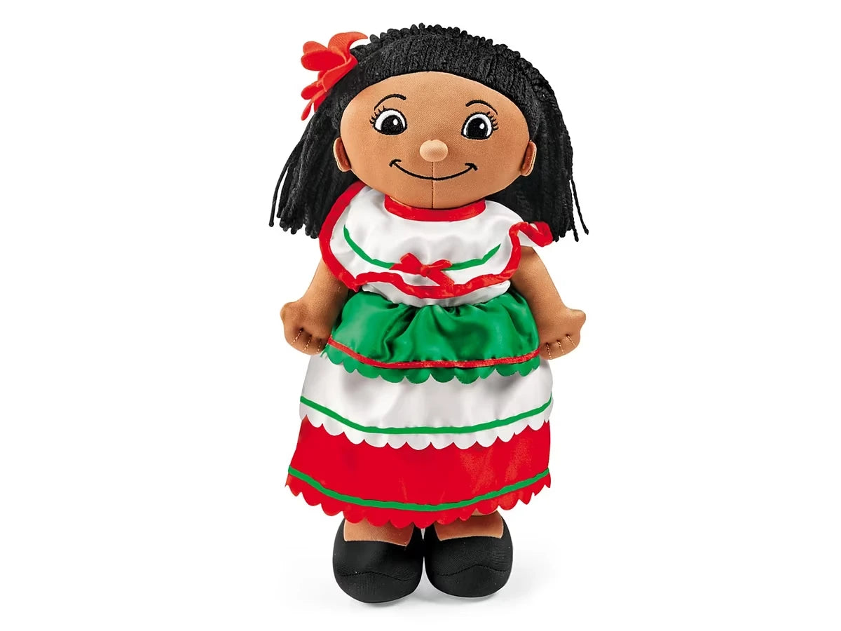 Mexican Girl Washable Doll - US 1216