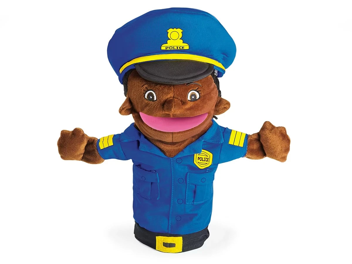 Let’s Talk! Police Officer Community Helper Puppet - US 3067