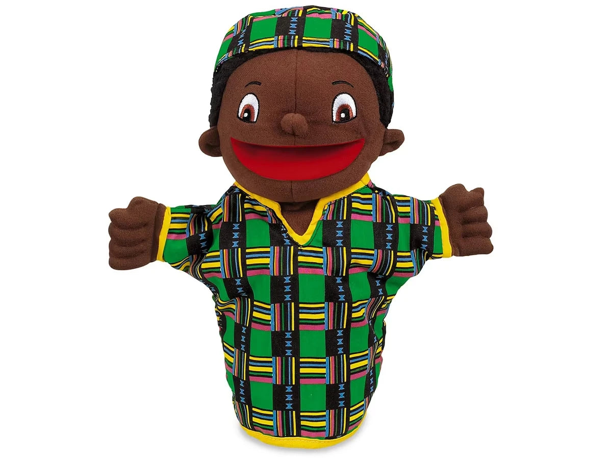 Let’s Talk! Ghanaian Boy Puppet - US 8525