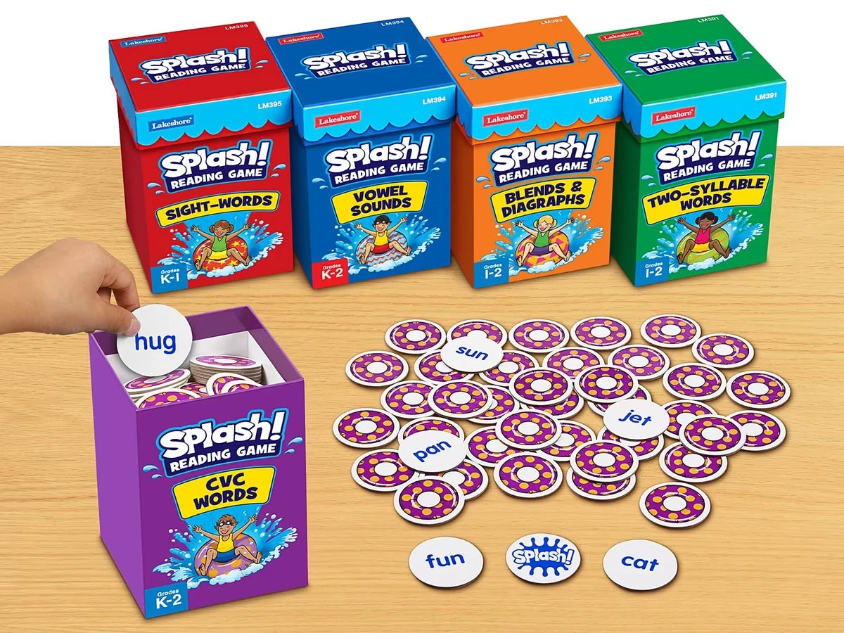 Splash! Reading Games - Complete Set - US 2207