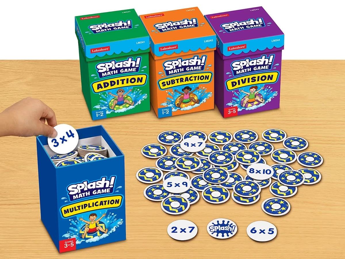 Splash! Math Games - Complete Set - US 6245