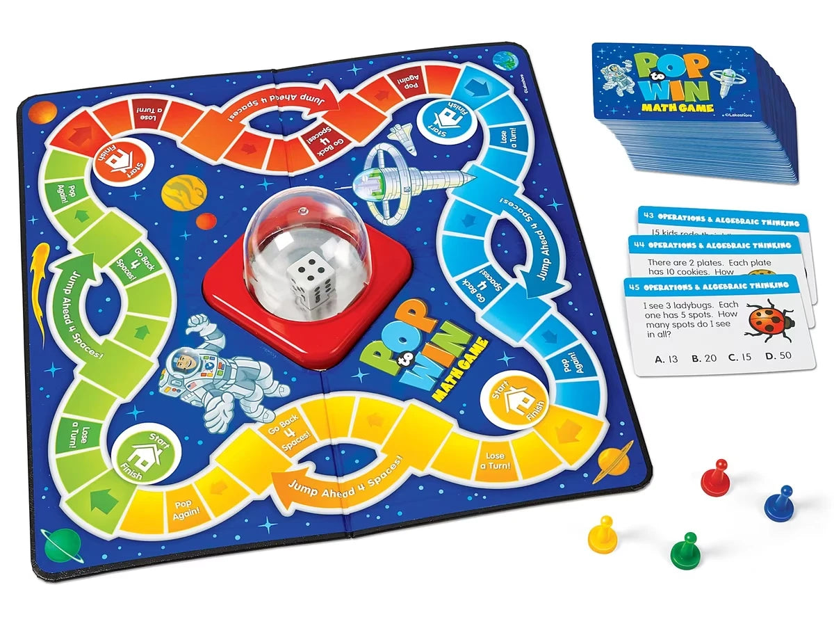 Pop to Win! Math Game - Gr. 2 - US 4125