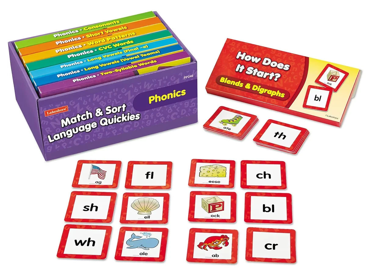 Match & Sort Phonics Quickies - K-Gr. 1 - US 5620
