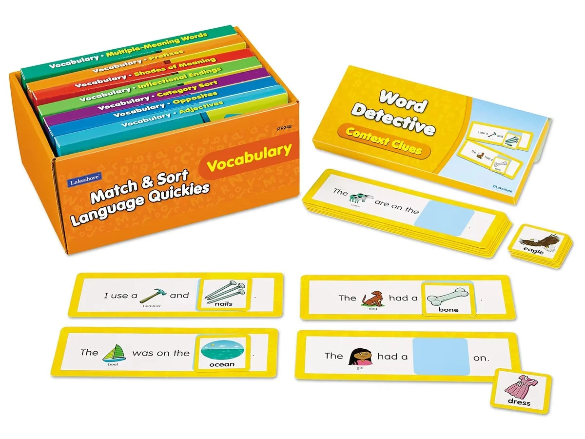 Match & Sort Vocabulary Quickies - K-Gr. 1 - US 5556