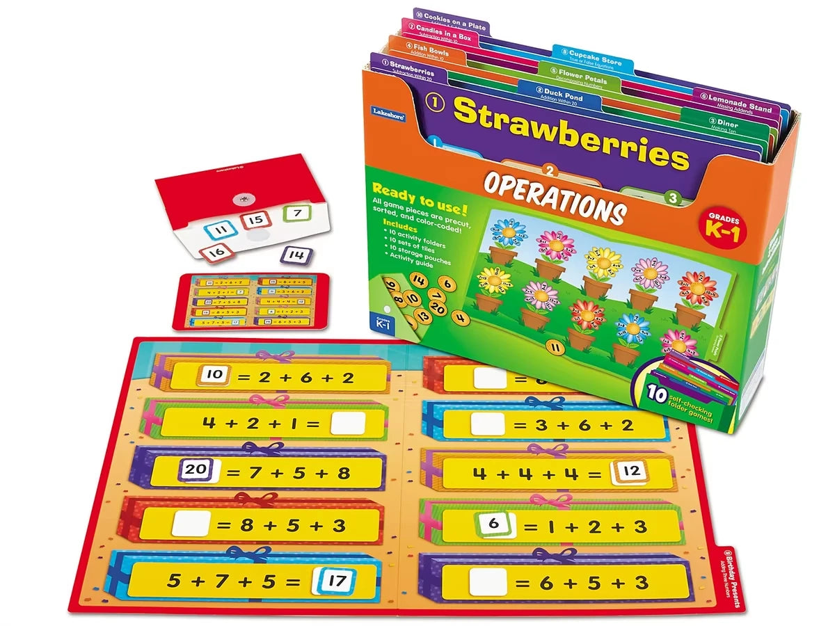 Operations Folder Game Library - K-Gr. 1 - US 2655