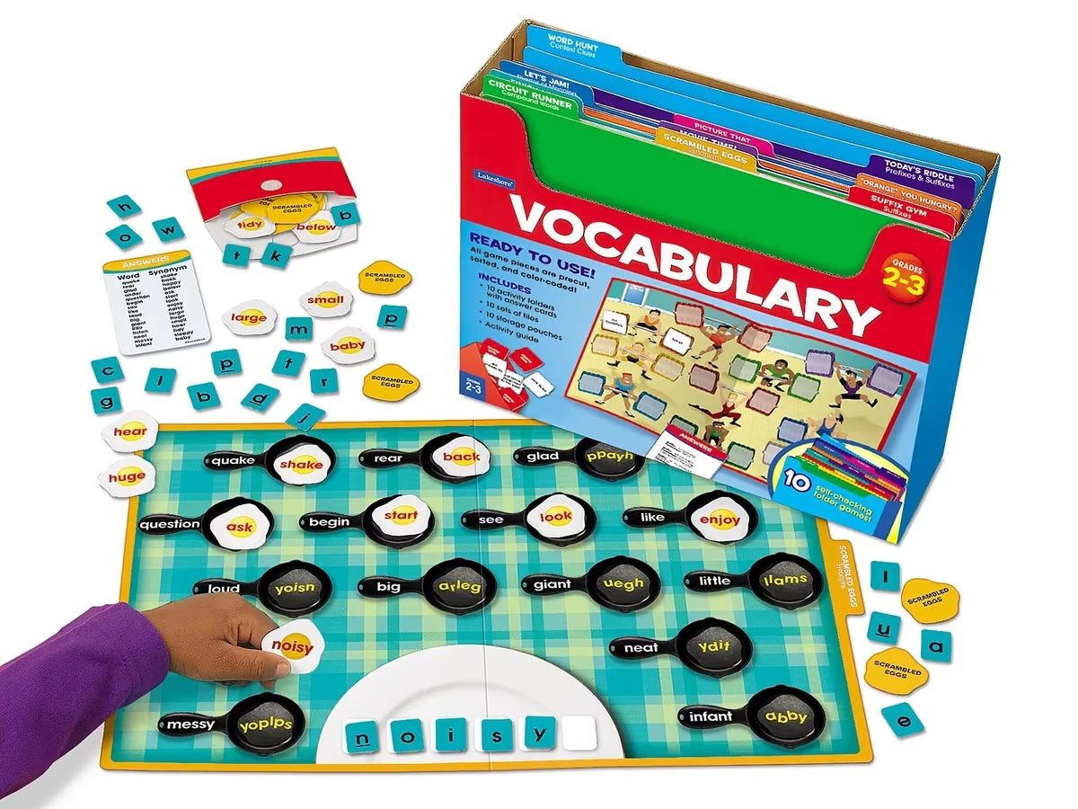 Vocabulary Folder Game Library - Gr. 2-3 - US 6836